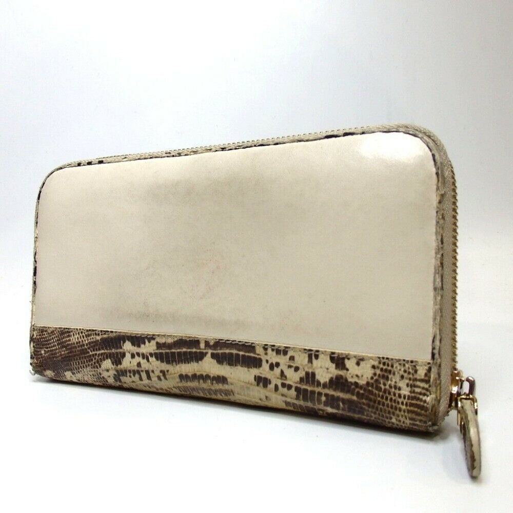 Salvatore Ferragamo Gancini snake zip purse wallet - Picture 3 of 8